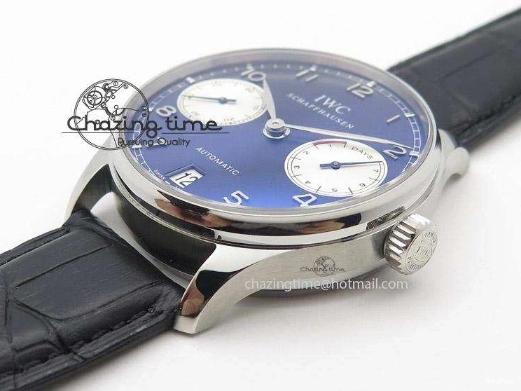 MIROTIME 0209 Portuguese Real PR IW500112 ZF 1:1 Laureus Edition On Black Leather Strap A Flexible 7369